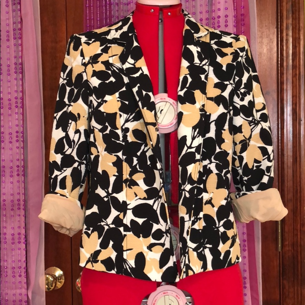 Floral Blazer